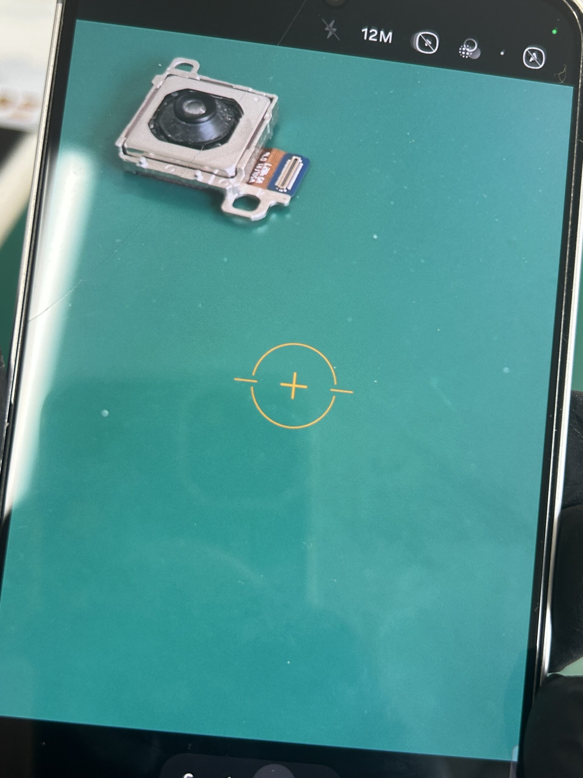Android Galaxy S24FE リアカメラレンズ交換, リアカメラ交換